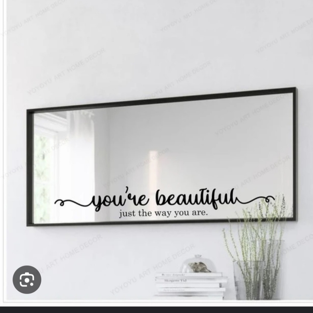 Personalized mirror message